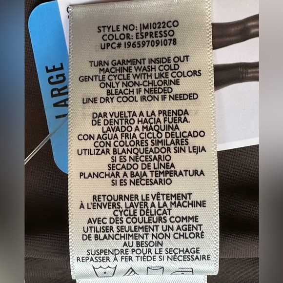 Joie Faux Leather Leggings in Espresso size Large NWT - Picture 8 of 13